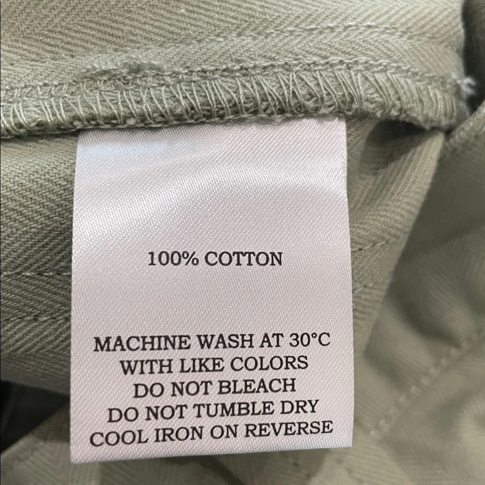 Liquid Lagoon 1ST Anniversary Work Pants Size 30X30 NWOT Green/Gray